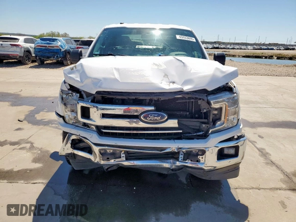 2018 Ford F-150 XL with VIN 1FTEW1CB9JKC27765, listed as a Copart auction lot 45933695 with 147,309 mi miles and Clean Title. Bid and sale history available at carsss.com. Image 5.