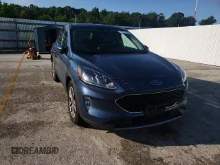 2020 Ford Escape SEL with VIN 1FMCU0H66LUB41495, listed as a Copart auction lot 58567885 with 59,310 mi miles and Salvage title. Bid and sale history available at DreamBid. Image 14.