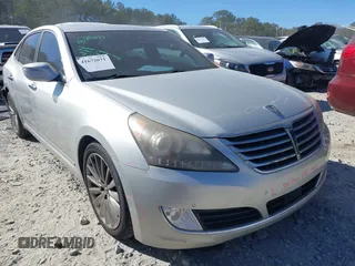 2014 Hyundai Equus Signature with VIN KMHGH4JH1EU073912, listed as a IAAI auction lot 41672671 with 168,197 mi miles and . Bid and sale history available at DreamBid. Image 1.