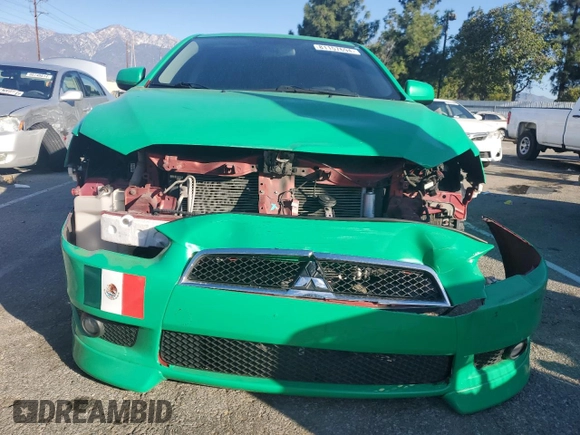 2010 Mitsubishi Lancer GTS with VIN JA32U8FW2AU010576, listed as a Copart auction lot 81157694 with 192,817 mi miles and Salvage Title. Bid and sale history available at DreamBid. Image 5.