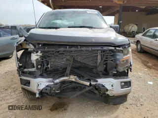 2024 Ford F-150 with VIN 1FTEX2LP2RKF10597, listed as a Copart auction lot 51155685 with 4,177 mi miles and Salvage title. Bid and sale history available at DreamBid. Image 5.