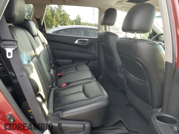 2015 Nissan Pathfinder Platinum with VIN 5N1AR2MN2FC697024, listed as a Copart auction lot 61791855 with 93,366 mi miles and Salvage title. Bid and sale history available at DreamBid. Image 11.