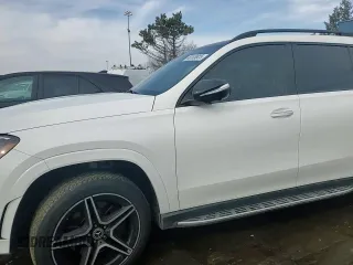 2022 Mercedes-Benz GLS 450 with VIN 4JGFF5KE0NA763244, listed as a Copart auction lot 46163825 with Not provided miles and Non repairable. Bid and sale history available at DreamBid. Image 12.