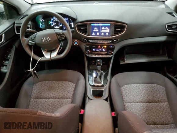 2019 Hyundai Ioniq Blue with VIN KMHC65LC3KU109770, listed as a Copart auction lot 51158015 with 46,006 mi miles and Salvage Title. Bid and sale history available at DreamBid. Image 8.