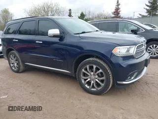2017 Dodge Durango Citadel с VIN 1C4RDJEG7HC935355, выставлен на аукционе IAAI как лот 42163160 с пробегом 141 559 миль миль и . История ставок и продаж доступна на DreamBid. Изображение 1.
