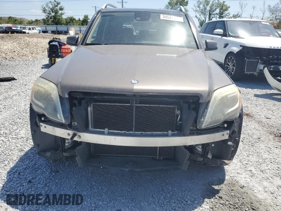 2013 Mercedes-Benz GLK 350 with VIN WDCGG8JBXDF990242, listed as a Copart auction lot 54547525 with 146,356 mi miles and Salvage Title. Bid and sale history available at DreamBid. Image 5.