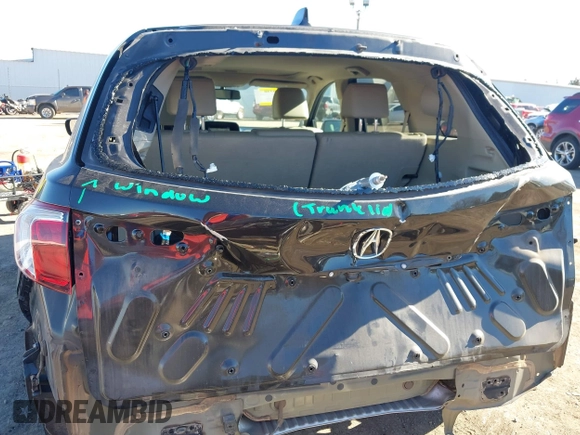 2017 Acura RDX w/Technology Pkg with VIN 5J8TB3H5XHL001791, listed as a IAAI auction lot 41332900 with 120,808 mi miles. Bid and sale history available at carsss.com. Image 6.