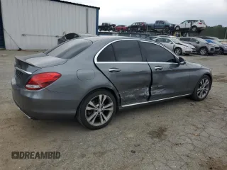 2017 Mercedes-Benz C 300 with VIN WDDWF4JB9HR225336, listed as a Copart auction lot 51350835 with 94,618 mi miles and Salvage title. Bid and sale history available at DreamBid. Image 3.