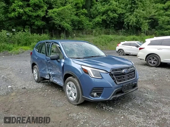 2024 Subaru Forester with VIN JF2SKAAC4RH483493, listed as a Copart auction lot 61174515 with 9,481 mi miles and Salvage title. Bid and sale history available at DreamBid. Image 14.