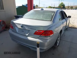 2006 BMW 7 Series 750i with VIN WBAHL83516DT04002, listed as a IAAI auction lot 41828738 with 109,626 mi miles and . Bid and sale history available at DreamBid. Image 4.