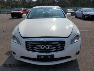2012 Infiniti M37 with VIN JN1BY1APXCM335334, listed as a Copart auction lot 62503434 with 62,761 mi miles and Salvage Title. Bid and sale history available at carsss.com. Image 5.