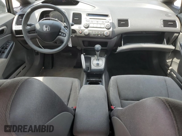2008 Honda Civic LX with VIN 2HGFA16528H355518, listed as a Copart auction lot 58715425 with 163,409 mi miles and Salvage title. Bid and sale history available at DreamBid. Image 8.