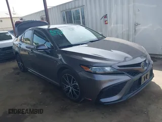 2022 Toyota Camry SE with VIN 4T1T11AK1NU672466, listed as a IAAI auction lot 41974554 with 41,291 mi miles and . Bid and sale history available at DreamBid. Image 1.