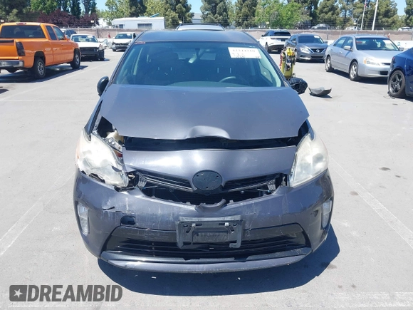 2013 Toyota Prius One with VIN JTDKN3DU4D5684679, listed as a IAAI auction lot 42244210 with 168,878 mi miles and . Bid and sale history available at DreamBid. Image 6.