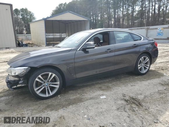 2017 BMW 4 Series 430i xDrive z VIN WBA4F9C3XHG812139, wystawiony jako Copart lot #49584455 z przebiegiem 102 906 mil mil oraz Szkoda całkowita • Salvage title. Historia ofert i sprzedaży dostępna na DreamBid. Obrazek 1.