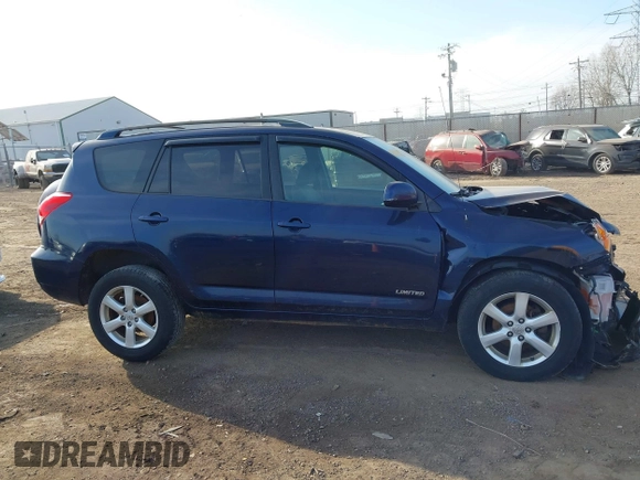 2007 Toyota RAV4 Limited with VIN JTMZK31V376005181, listed as a IAAI auction lot 41782470 with 316,342 mi miles. Bid and sale history available at carsss.com. Image 13.