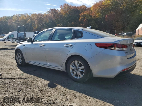 2017 Kia Optima LX with VIN KNAGT4L30H5153248, listed as a Copart auction lot 76112594 with 110,750 mi miles and Salvage title. Bid and sale history available at DreamBid. Image 2.