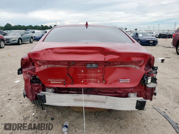2024 Honda Accord Touring with VIN 1HGCY2F89RA085105, listed as a Copart auction lot 62604865 with 11,362 mi miles and Salvage title. Bid and sale history available at DreamBid. Image 6.