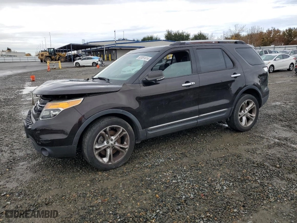 2014 Ford Explorer Limited with VIN 1FM5K7F84EGA37875, listed as a Copart auction lot 82051414 with 0 mi miles and Clean Title. Bid and sale history available at carsss.com. Image 1.
