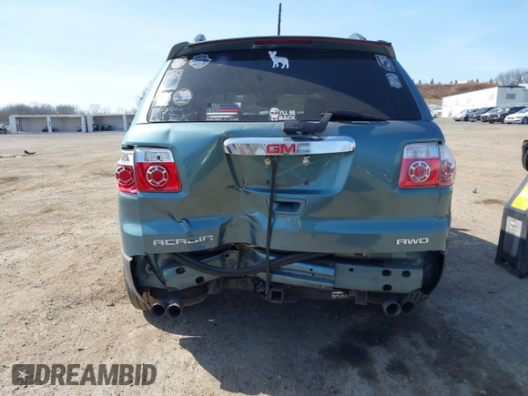 2010 GMC Acadia SL with VIN 1GKLVKED1AJ161009, listed as a IAAI auction lot 41784423 with 138,266 mi miles. Bid and sale history available at carsss.com. Image 6.