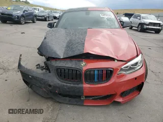 2016 BMW 2 Series M235i with VIN WBA1J7C50GV360056, listed as a Copart auction lot 64852295 with Not provided miles and Salvage title. Bid and sale history available at DreamBid. Image 5.