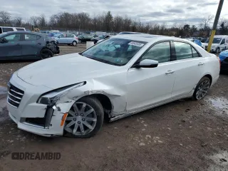 2016 Cadillac CTS Luxury Collection AWD with VIN 1G6AX5SX6G0121426, listed as a Copart auction lot 49540985 with 65,858 mi miles and Salvage Title. Bid and sale history available at DreamBid. Image 1.