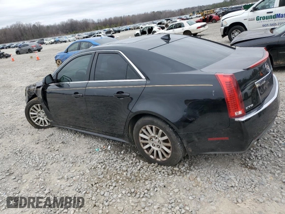 2012 Cadillac CTS Luxury with VIN 1G6DE5E5XC0105219, listed as a Copart auction lot 86114254 with 184,484 mi miles and Salvage title. Bid and sale history available at DreamBid. Image 2.