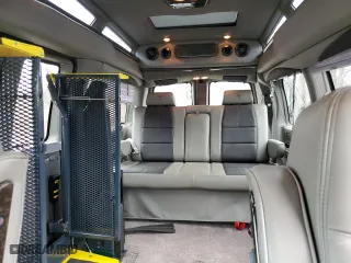 2018 GMC Savana Cargo Van with VIN 1GTW7AFG9J1326617, listed as a Copart auction lot 52071285 with 32,996 mi miles and Salvage Title. Bid and sale history available at carsss.com. Image 10.