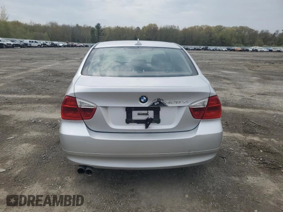 2007 BMW 3 Series 328xi with VIN WBAVC73507KP35800, listed as a Copart auction lot 55246175 with 158,247 mi miles and Clean title. Bid and sale history available at DreamBid. Image 6.