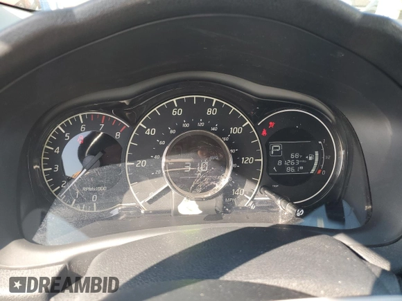 2016 Nissan Note S with VIN 3N1CE2CP5GL361971, listed as a Copart auction lot 54199425 with 81,263 mi miles and Clean Title. Bid and sale history available at DreamBid. Image 9.