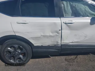 2017 Honda CR-V EX with VIN 2HKRW1H58HH519386, listed as a IAAI auction lot 41777509 with 76,499 mi miles. Bid and sale history available at carsss.com. Image 6.