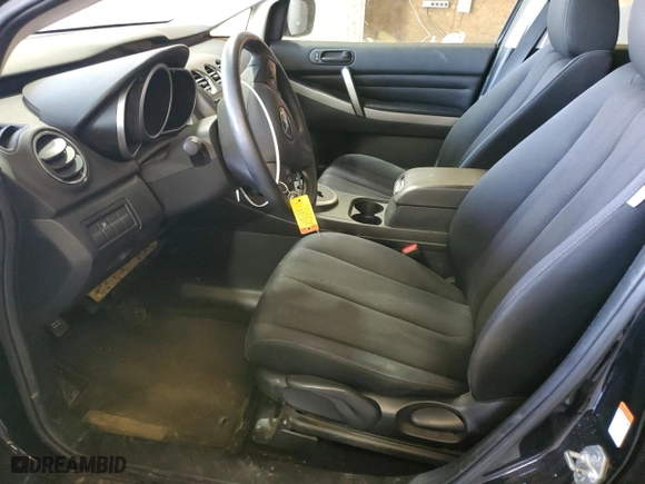 2011 Mazda CX-7 i SV with VIN JM3ER2AM1B0365533, listed as a Copart auction lot 49061335 with 159,649 mi miles and Salvage Title. Bid and sale history available at carsss.com. Image 7.