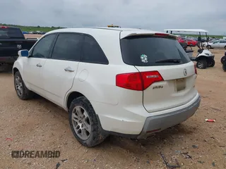2007 Acura MDX with VIN 2HNYD282X7H512437, listed as a IAAI auction lot 42172436 with 445,273 mi miles. Bid and sale history available at carsss.com. Image 3.
