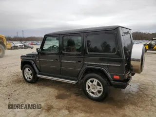 2002 Mercedes-Benz G-Class with VIN WDCYR49E12X133160, listed as a Copart auction lot 47310015 with 93,526 mi miles and Salvage Title. Bid and sale history available at carsss.com. Image 2.