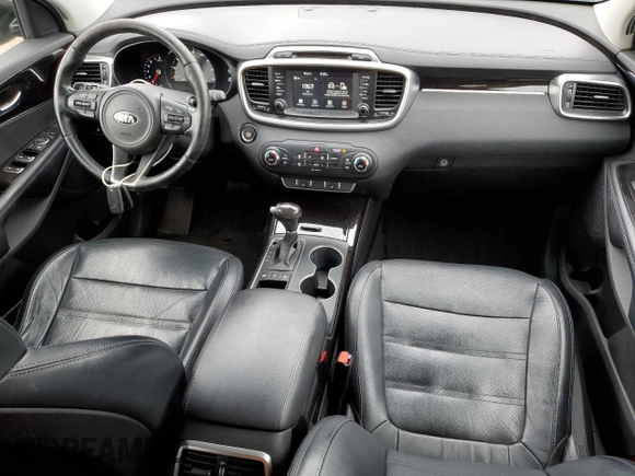 2017 Kia Sorento EX with VIN 5XYPHDA55HG230969, listed as a Copart auction lot 57320195 with 140,663 mi miles and Salvage title. Bid and sale history available at DreamBid. Image 8.