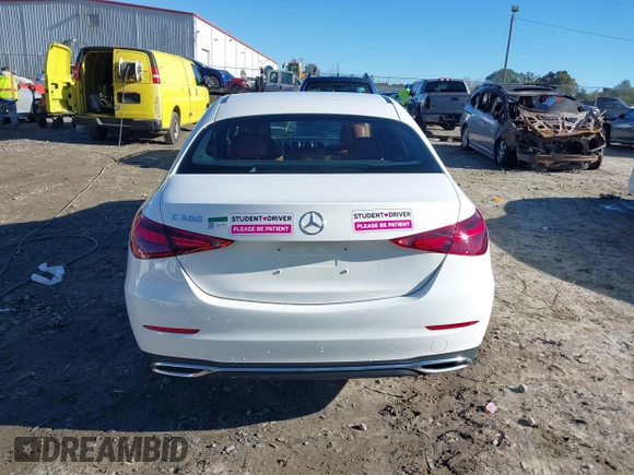 2023 Mercedes-Benz C 300 with VIN W1KAF4GB3PR068984, listed as a IAAI auction lot 40927793 with 23,250 mi miles and . Bid and sale history available at DreamBid. Image 17.