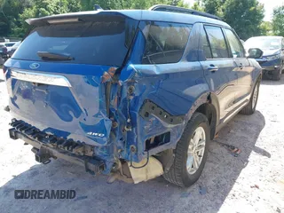 2022 Ford Explorer XLT z VIN 1FMSK8DH2NGA93566, wystawiony jako IAAI lot #42787118 z przebiegiem 55 153 mil mil oraz . Historia ofert i sprzedaży dostępna na DreamBid. Obrazek 4.