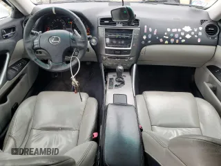 2009 Lexus IS with VIN JTHCK262895034990, listed as a Copart auction lot 52532135 with 200,680 mi miles and Clean Title. Bid and sale history available at carsss.com. Image 8.