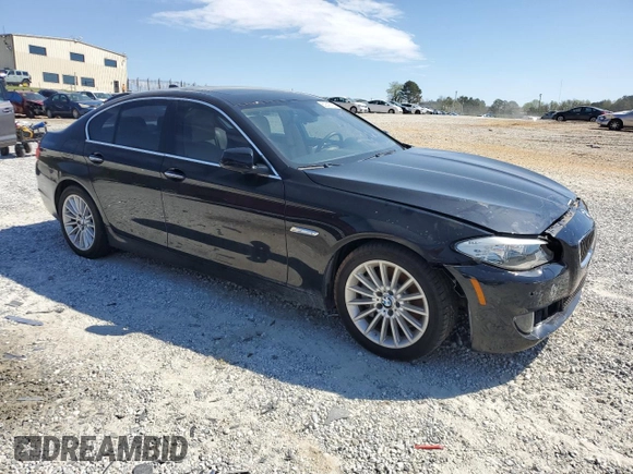 2013 BMW 5 Series 535i with VIN WBAFR7C51DC827720, listed as a Copart auction lot 50845785 with 64,287 mi miles and Clean Title. Bid and sale history available at DreamBid. Image 4.