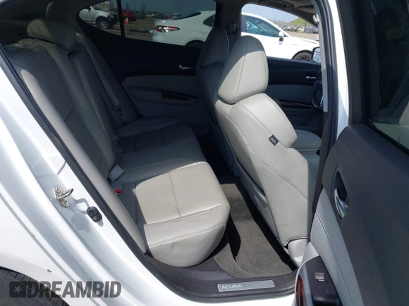 2016 Acura TLX V6 with VIN 19UUB2F30GA003060, listed as a IAAI auction lot 41901259 with 107,547 mi miles. Bid and sale history available at carsss.com. Image 8.