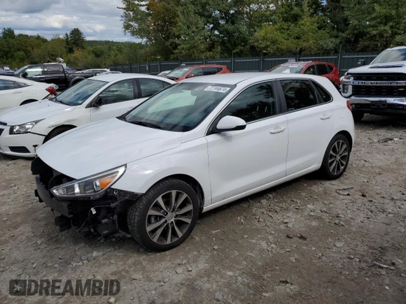2018 Hyundai Elantra GT with VIN KMHH35LE1JU032623, listed as a Copart auction lot 72744674 with 86,702 mi miles and Salvage Title. Bid and sale history available at carsss.com. Image 1.