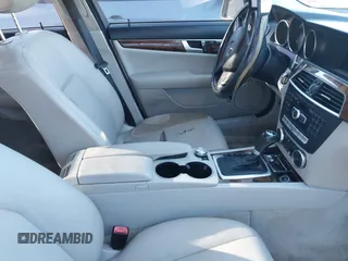 2012 Mercedes-Benz C-Class C 250 Sport with VIN WDDGF4HB4CR239244, listed as a IAAI auction lot 41858881 with 141,310 mi miles. Bid and sale history available at carsss.com. Image 5.