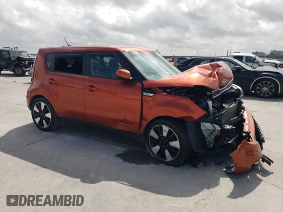 2018 Kia Soul + with VIN KNDJP3A56J7588541, listed as a Copart auction lot 51436615 with 47,937 mi miles and Salvage Title. Bid and sale history available at carsss.com. Image 4.