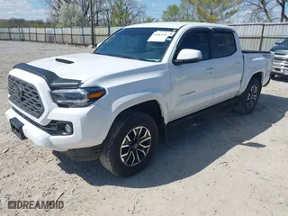 2023 Toyota Tacoma 4WD SR with VIN 3TMCZ5AN8PM647523, listed as a IAAI auction lot 41887896 with 17,864 mi miles. Bid and sale history available at carsss.com. Image 21.