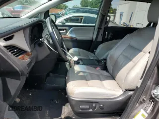 2015 Toyota Sienna XLE with VIN 5TDYK3DC5FS630556, listed as a Copart auction lot 54019705 with 183,421 mi miles and Salvage Title. Bid and sale history available at DreamBid. Image 7.