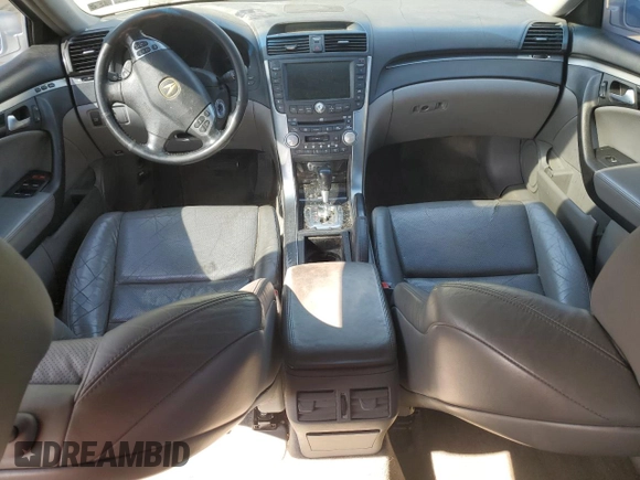 2005 Acura TL with VIN 19UUA66265A080997, listed as a Copart auction lot 53651795 with 87,424 mi miles and Salvage Title. Bid and sale history available at carsss.com. Image 8.