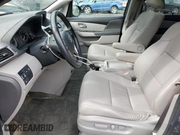 2016 Honda Odyssey EX-L with VIN 5FNRL5H67GB010699, listed as a Copart auction lot 56527245 with 69,235 mi miles and Clean Title. Bid and sale history available at DreamBid. Image 7.