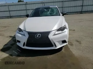 2015 Lexus IS 250 with VIN JTHCF1D26F5022849, listed as a Copart auction lot 57132835 with 130,162 mi miles and Salvage title. Bid and sale history available at DreamBid. Image 13.