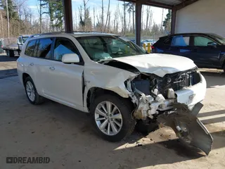 2009 Toyota Highlander Hybrid Limited with VIN JTEEW44A092035066, listed as a IAAI auction lot 41527468 with 166,339 mi miles. Bid and sale history available at carsss.com. Image 1.