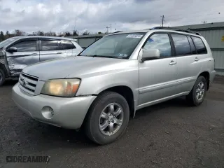 2005 Toyota Highlander with VIN JTEGP21A650076970, listed as a Copart auction lot 51203025 with 159,286 mi miles and Salvage Title. Bid and sale history available at carsss.com. Image 1.